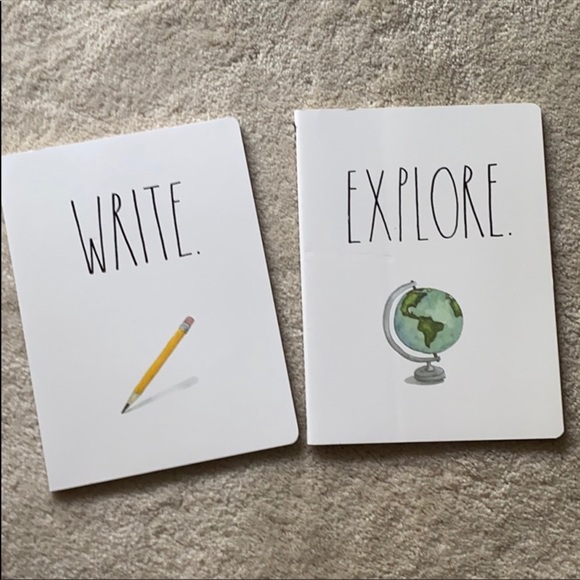Rae Dunn Other - Rae Dunn 2 pack writing notebooks
